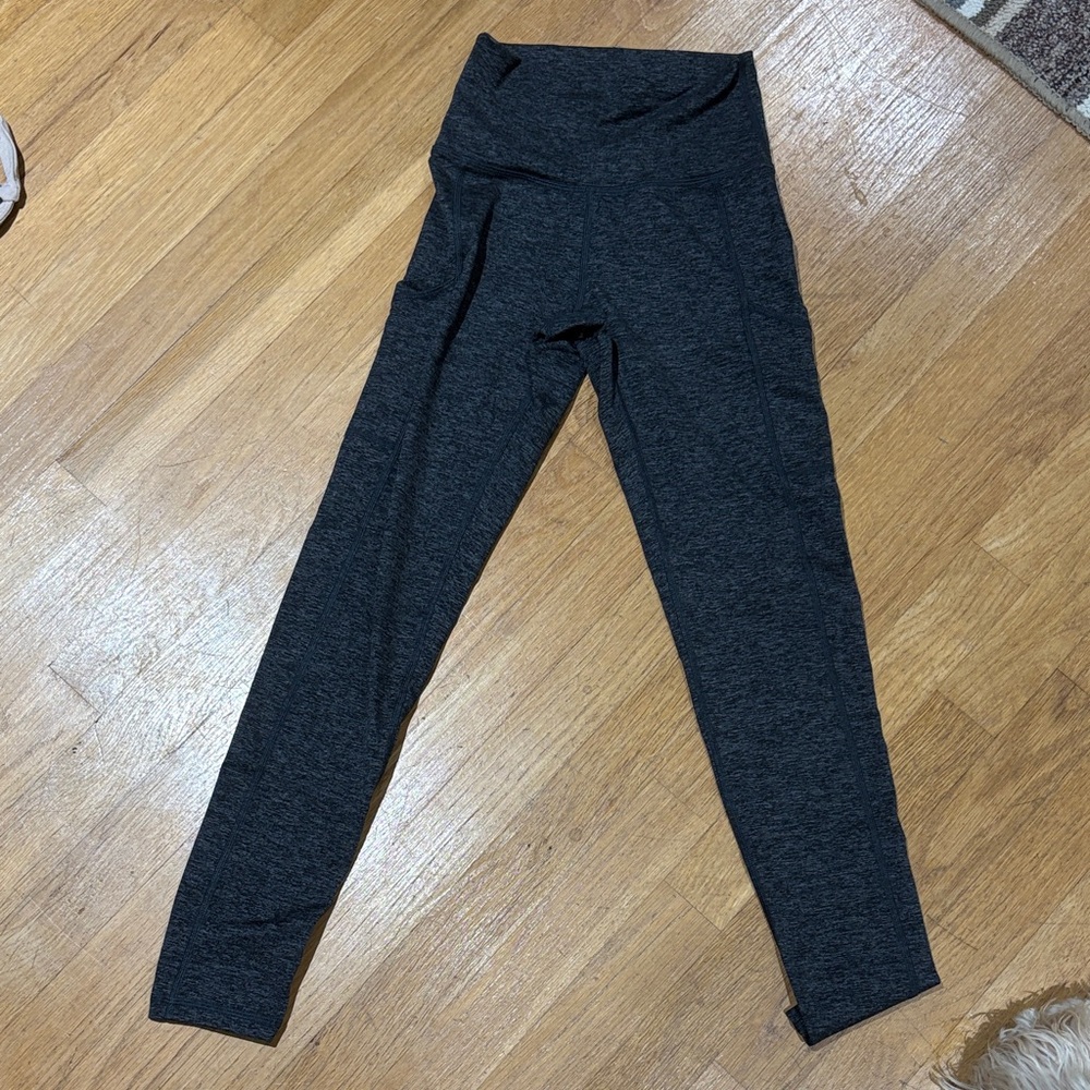 aerie Charcoal Heather High-Rise Leggings